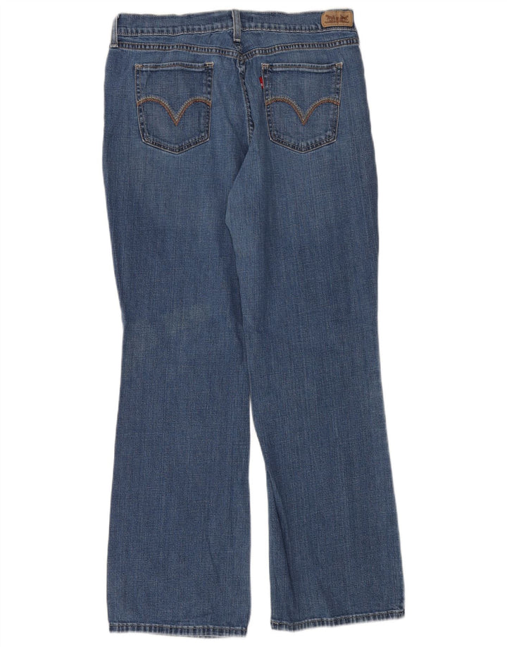 Jeans Levi's 515 Bootcut da donna W31 L32 in cotone blu