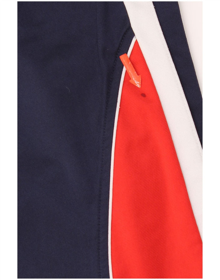 Pantaloni da tuta da uomo Fila in poliestere color block medio blu navy