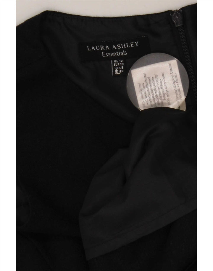 Abito tubino da donna Laura Ashley UK 12 Lana blu navy media