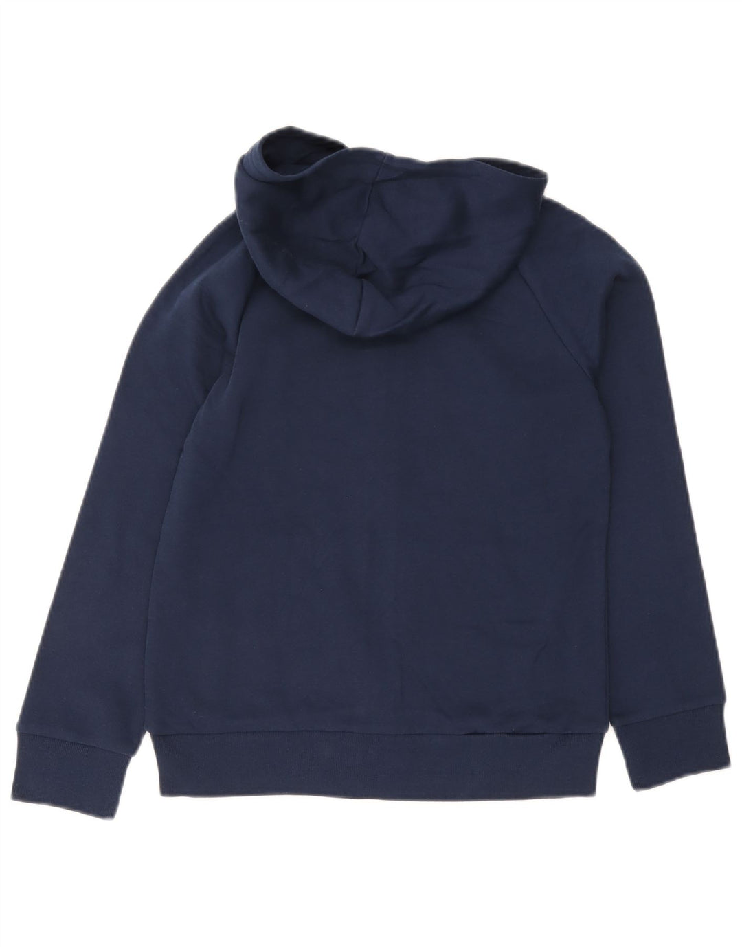 Felpa con cappuccio con zip grafica per ragazzi Under Armour 9-10 anni blu navy medio