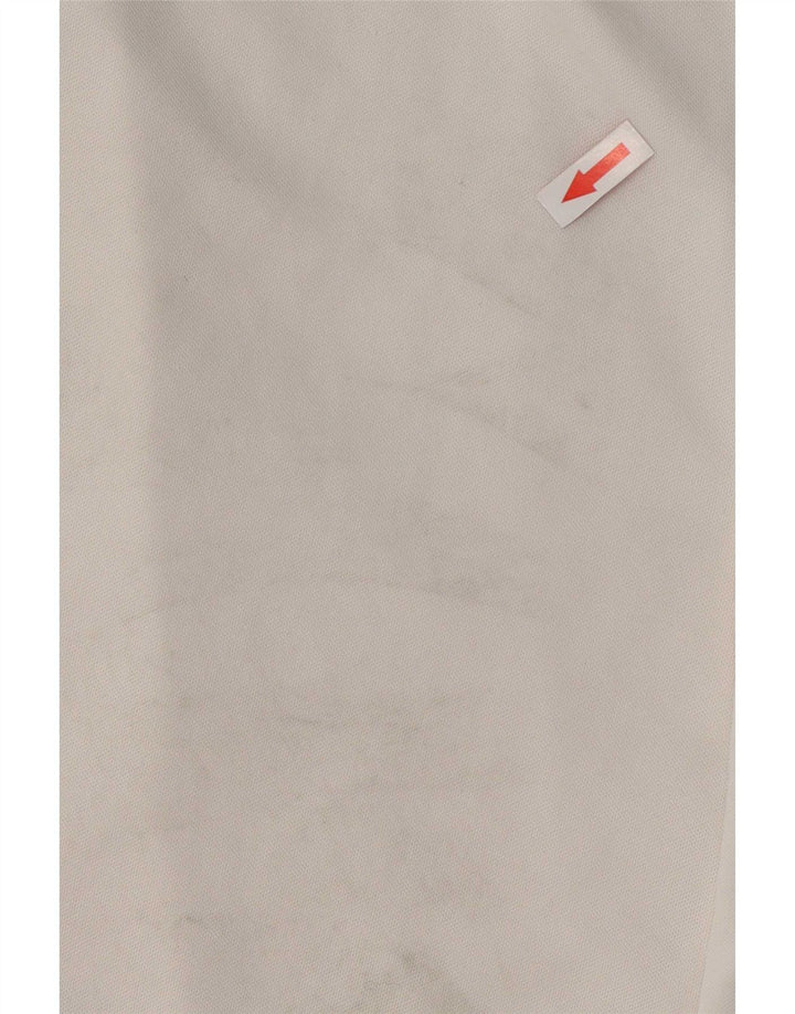 Pantaloncini sportivi Adidas Climalite da uomo di colore bianco medio in poliestere