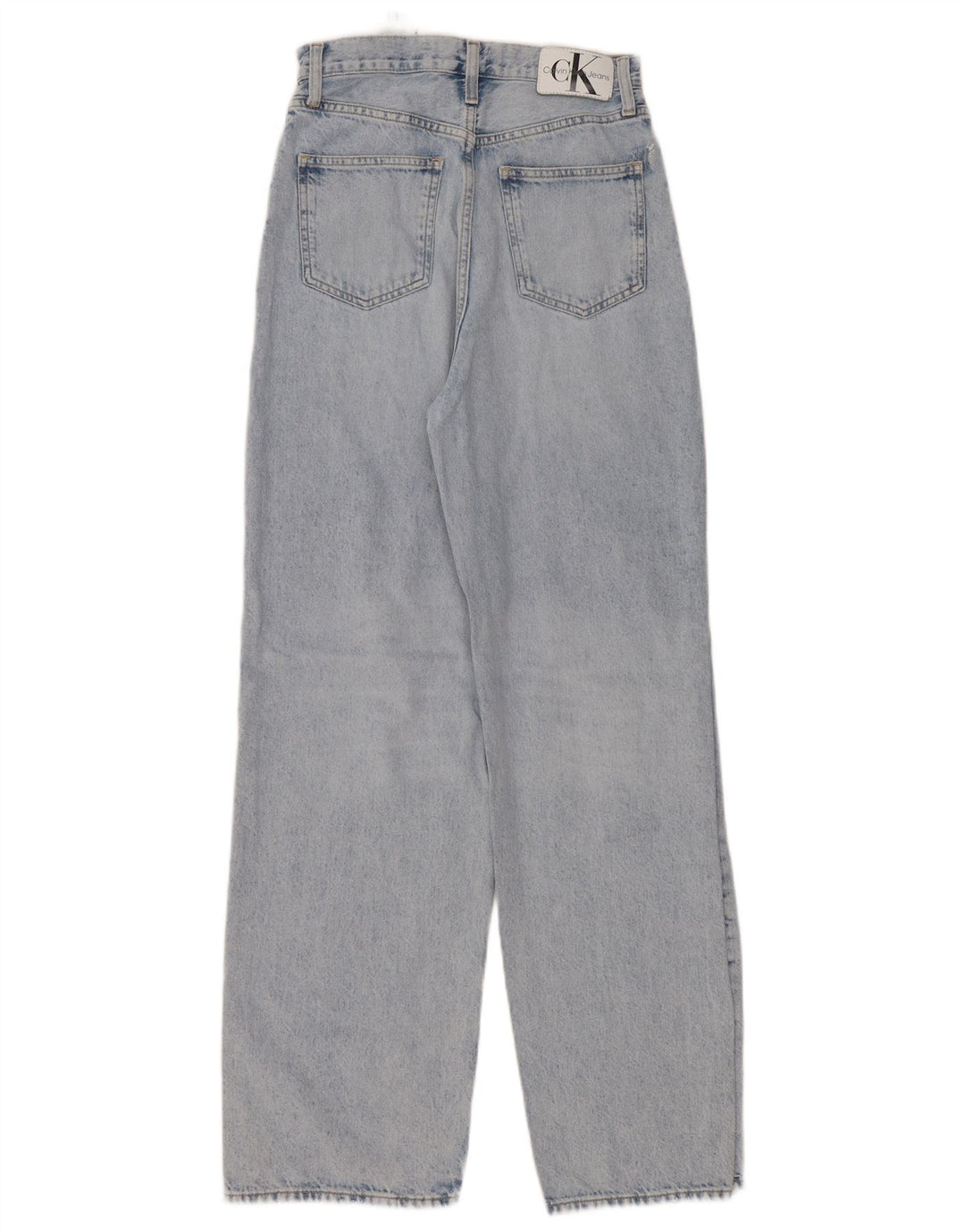 Jeans larghi da donna Calvin Klein W26 L32 cotone blu