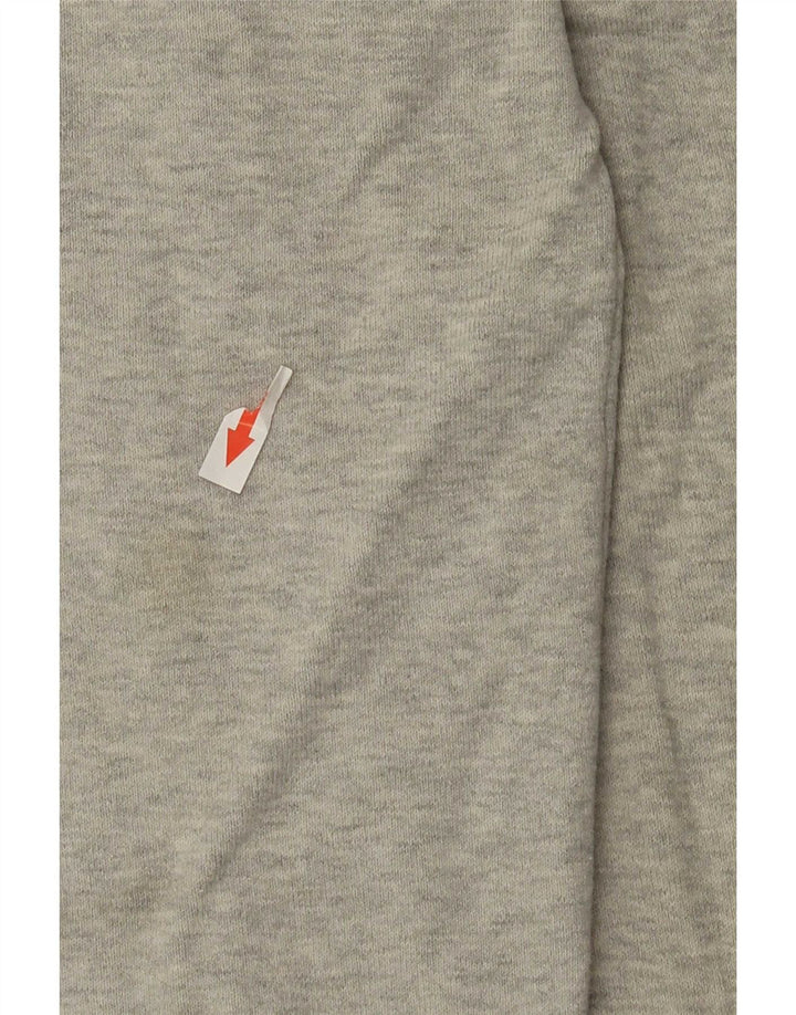 Maglione cardigan da uomo Diesel in cotone grigio medio