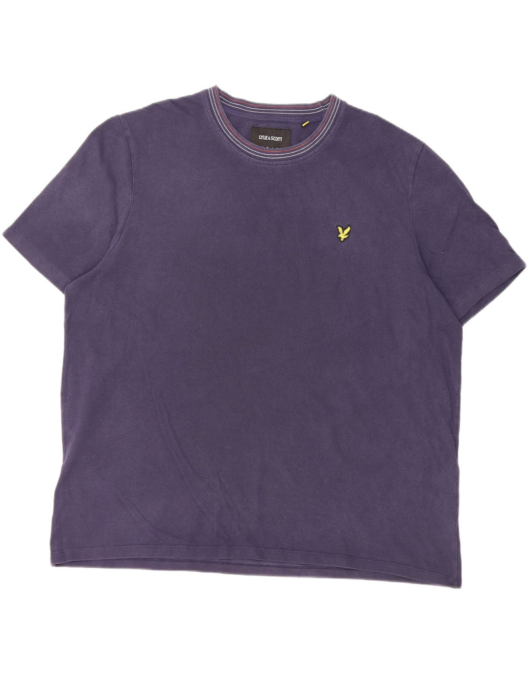 T-shirt da uomo Lyle & Scott Top 2XL cotone blu navy