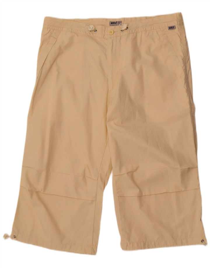 Bermuda da uomo Rifle 2XL W38 in cotone beige