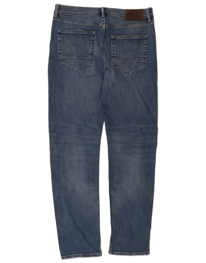 Jeans slim da uomo Marks & Spencer W32 L31 Blu