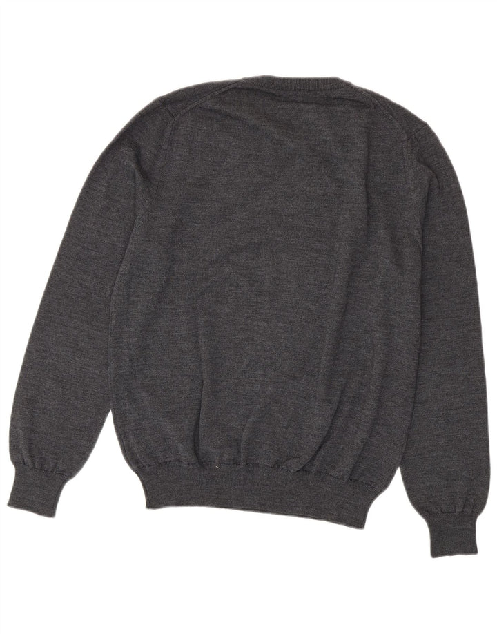 Maglione maglione girocollo da donna Calvin Klein Jeans UK 16 grande grigio