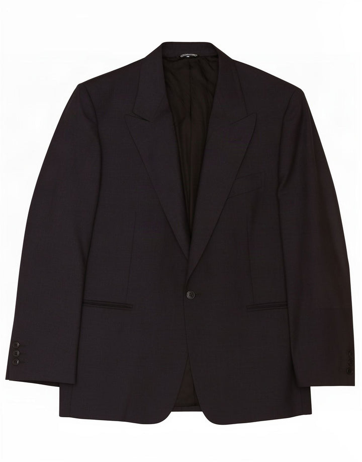 Giacca Blazer 1 Bottone Uomo Giorgio Zanella IT 48 Lana Grigio Medio