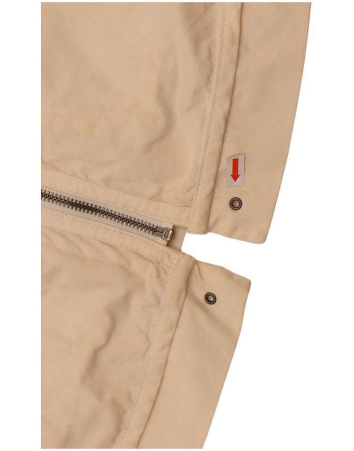 Giacca bomber da donna Diesel UK 18 XL cotone bianco sporco