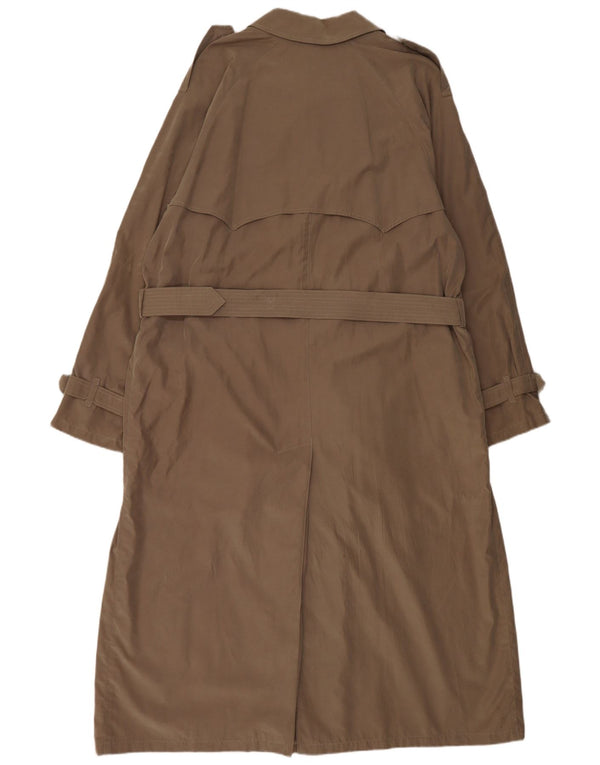 Trench da donna Hugo Boss IT 52 2XL Cotone grigio