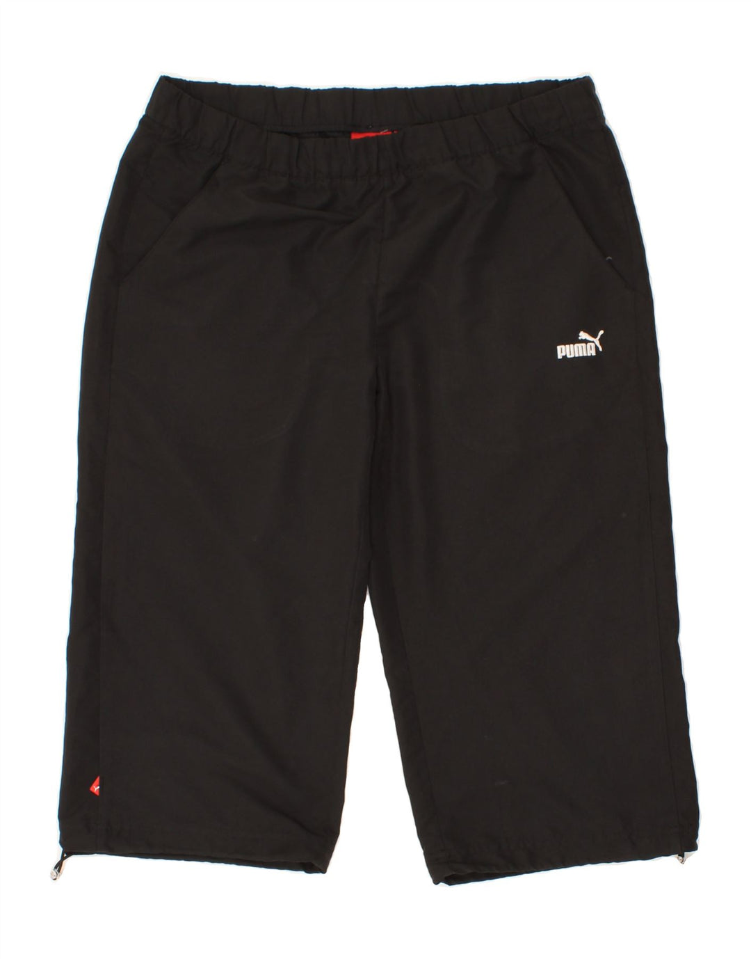 PUMA Womens Bermuda Sport Shorts UK 14 Large Black Vintage Puma and Second-Hand Puma from Messina Hembry 