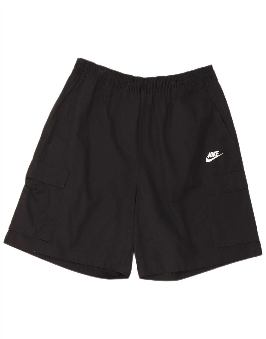 Pantaloncini cargo Nike da uomo grandi W34 in cotone nero