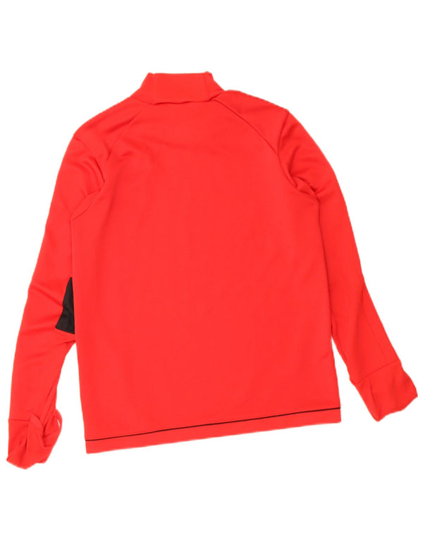 Top Adidas Climacool Graphic manica lunga da ragazzo 11-12 anni rosso color block