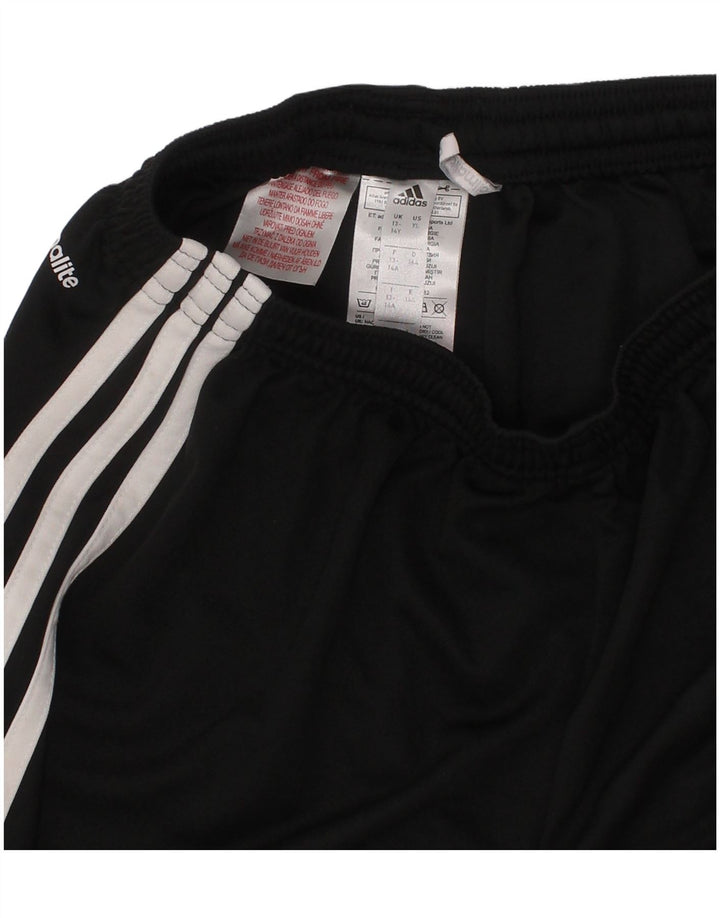 Pantaloncini sportivi Adidas Climalite da ragazzo 13-14 anni Sport in poliestere nero
