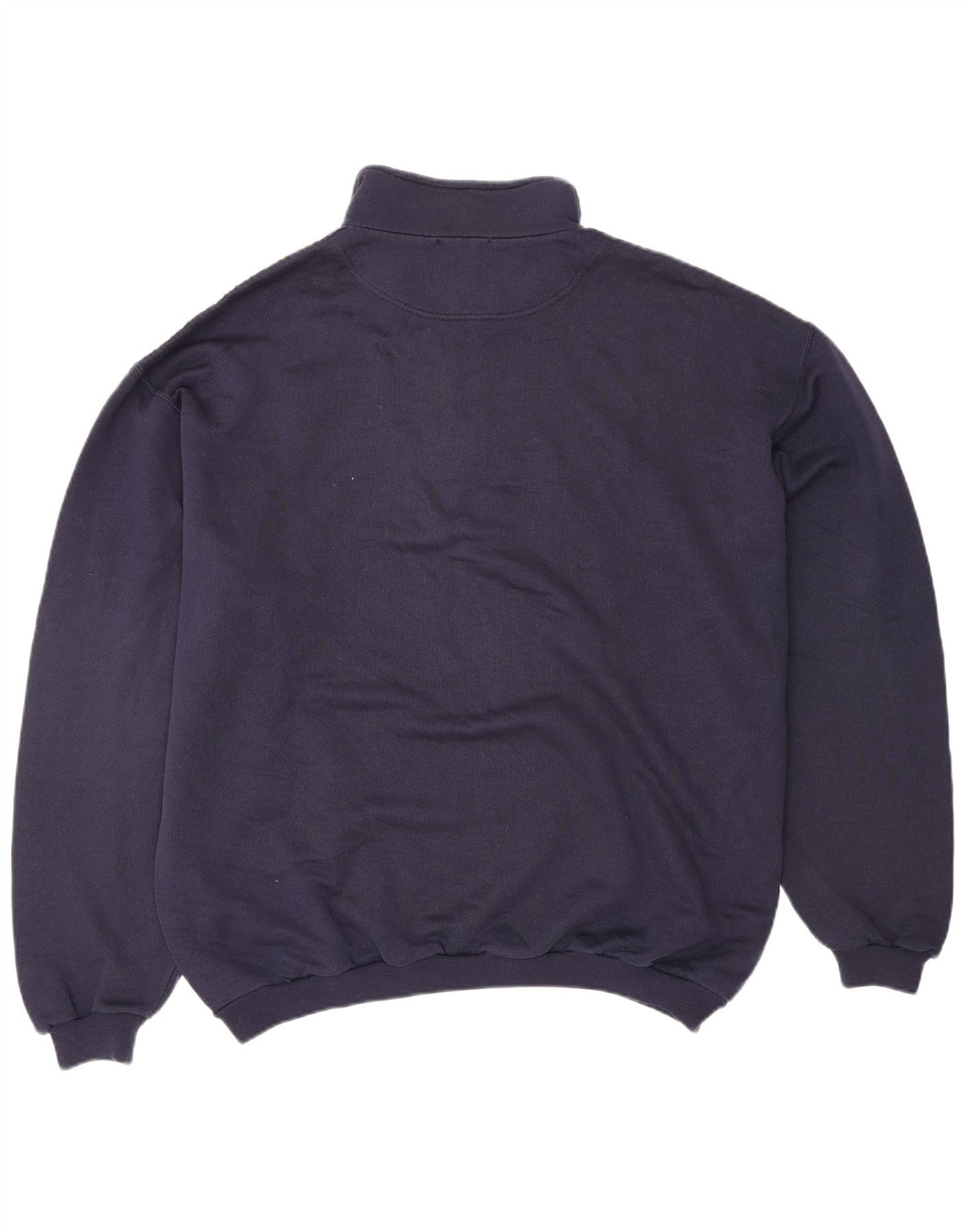 SERGIO TACCHINI Felpa da uomo con collo con zip grafica Maglione XL Blu navy