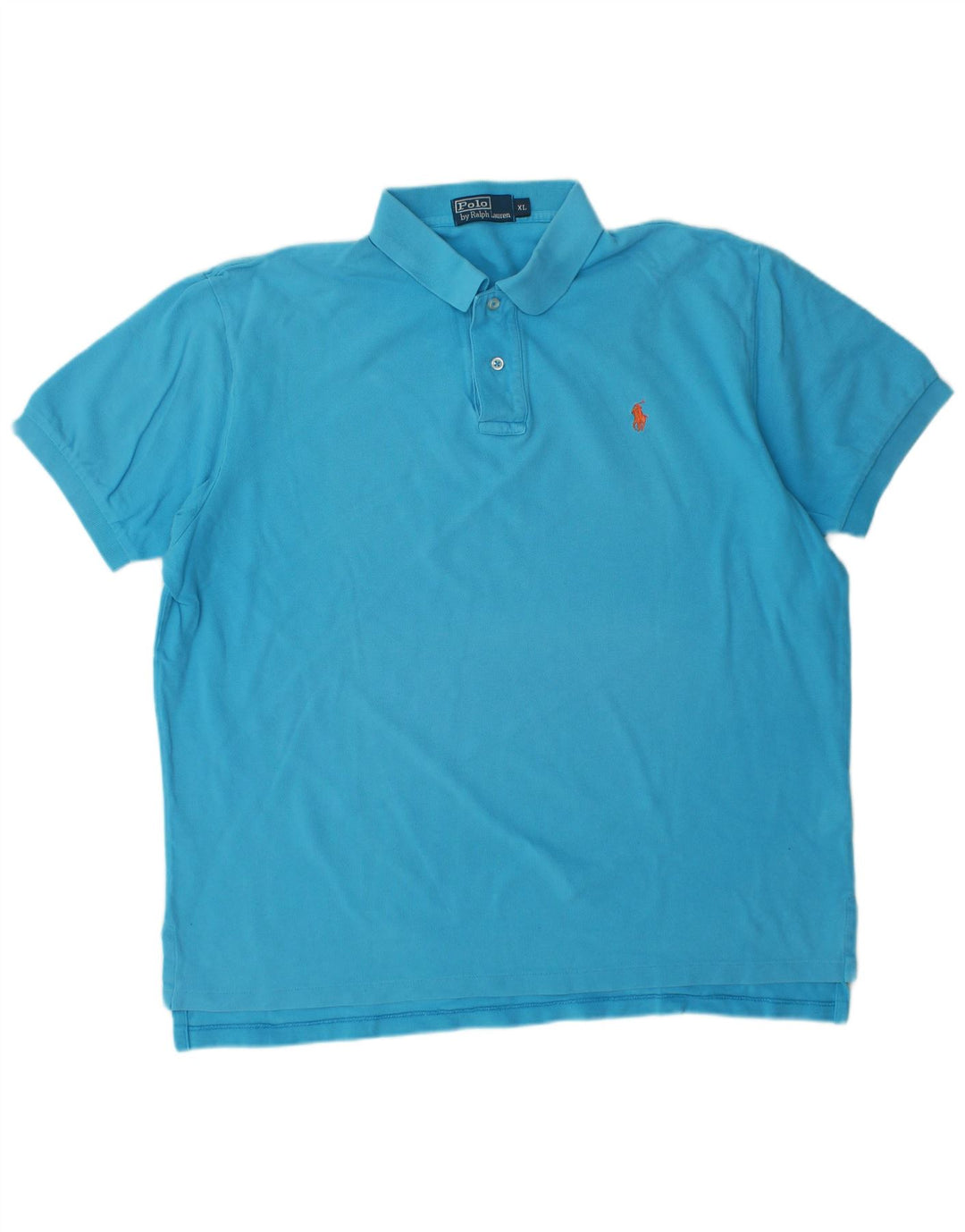 POLO RALPH LAUREN Polo da uomo XL in cotone blu