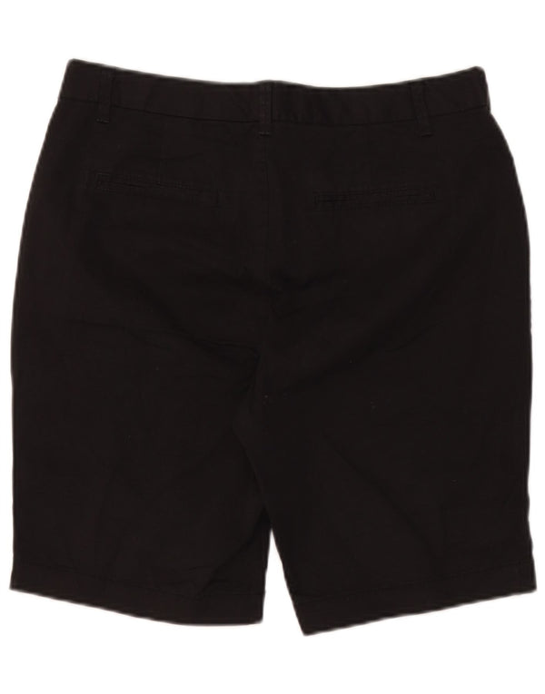 Pantaloncini chino da donna Gap UK 8 piccoli W32 cotone nero