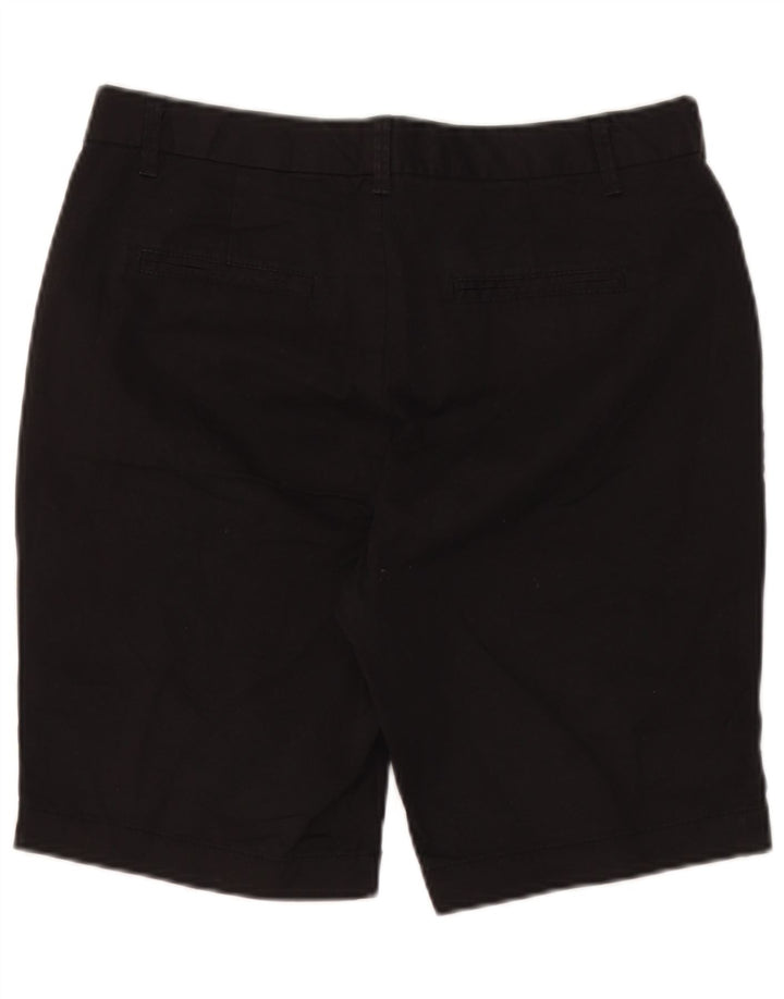 Pantaloncini chino da donna Gap UK 8 piccoli W32 cotone nero