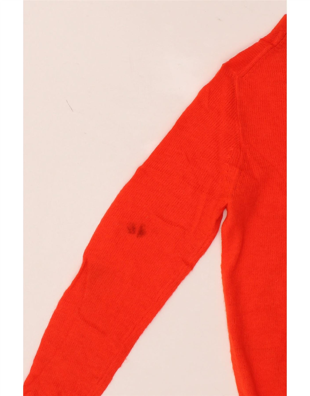 J. CREW Womens Cardigan Sweater UK 14 Medium Orange Acrylic Vintage J. Crew and Second-Hand J. Crew from Messina Hembry 