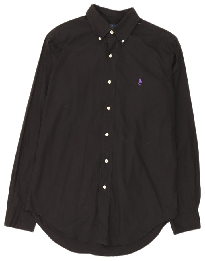 Camicia Ralph Lauren da uomo vestibilità classica piccola in cotone nero