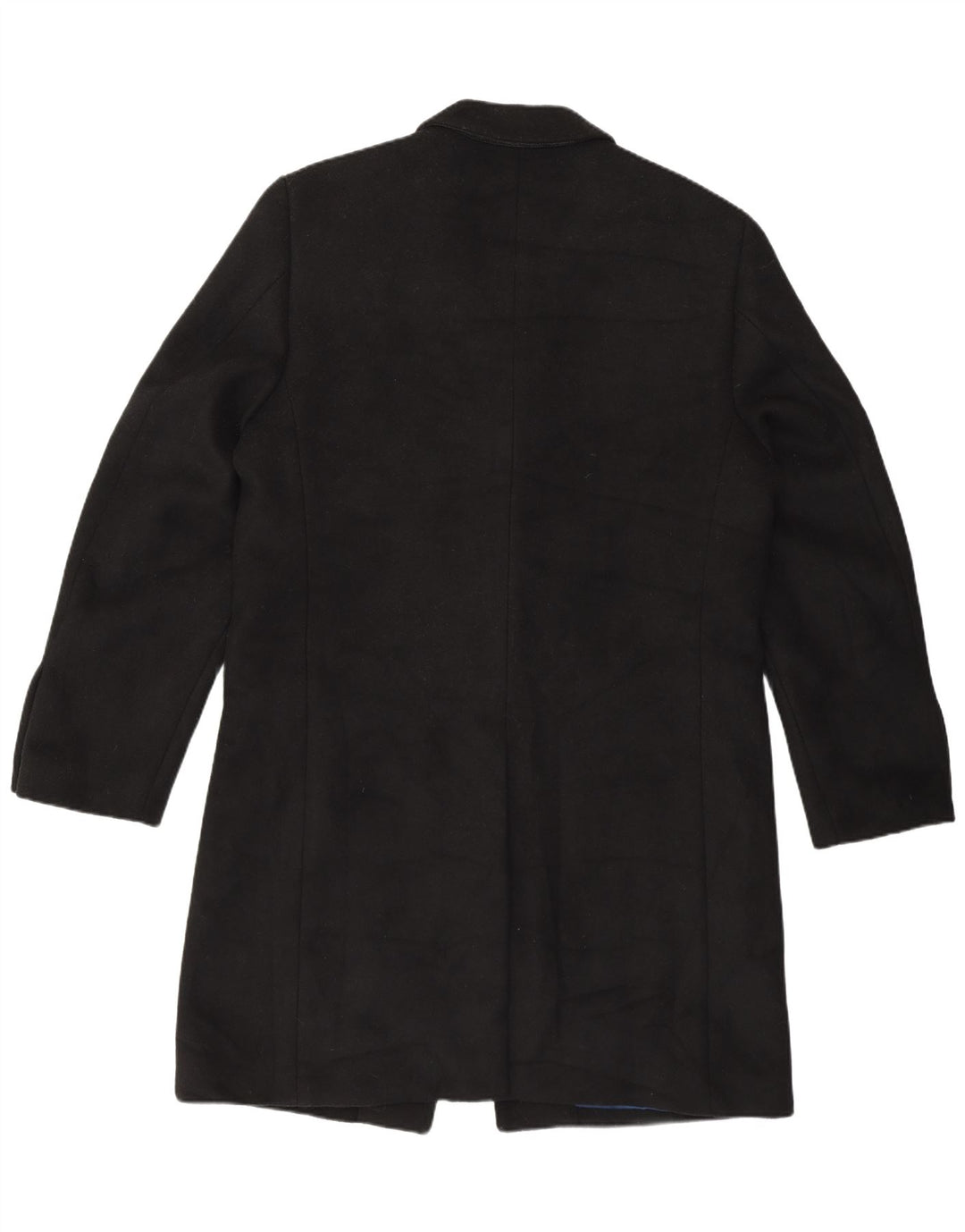 Cappotto da uomo Marks & Spencer vestibilità regolare UK 40 grande nero classico