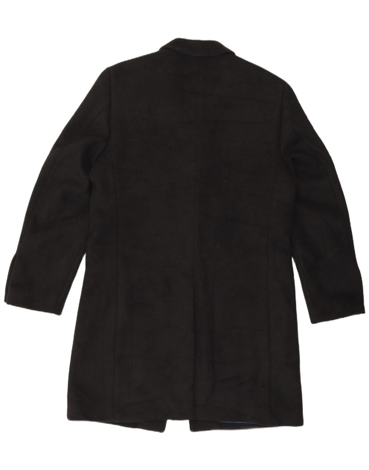 Cappotto da uomo Marks & Spencer vestibilità regolare UK 40 grande nero classico