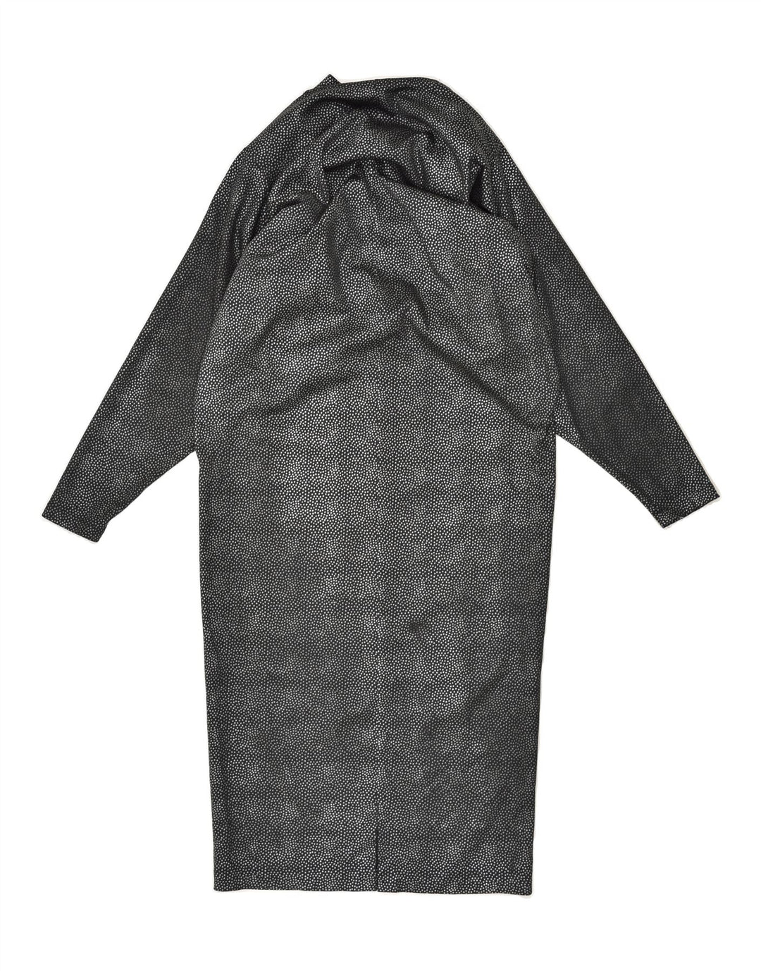 VINTAGE Womens Shift Dress IT 42 Medium Black Spotted Polyester | Vintage Vintage | Thrift | Second-Hand Vintage | Used Clothing | Messina Hembry 