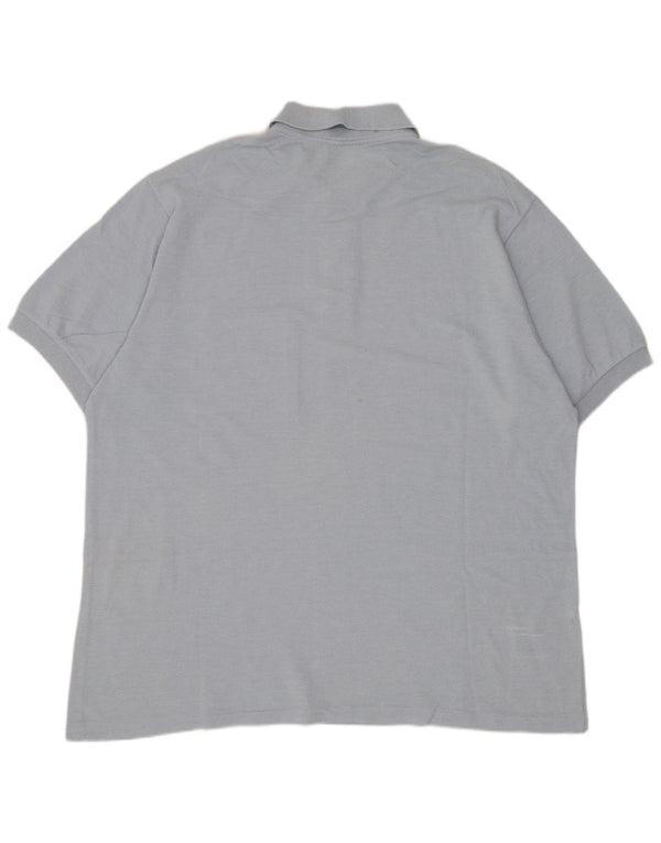 Polo da uomo Lacoste taglia 7 2XL cotone blu