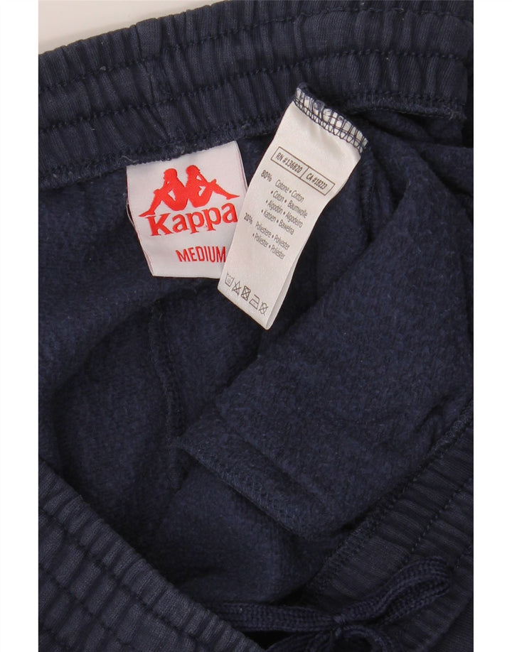 Pantaloni da tuta da uomo Kappa Joggers medi in cotone blu navy
