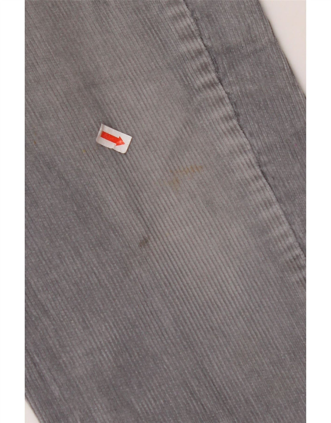 RIFLE Pantaloni dritti da uomo in velluto a coste W28 L28 in cotone blu