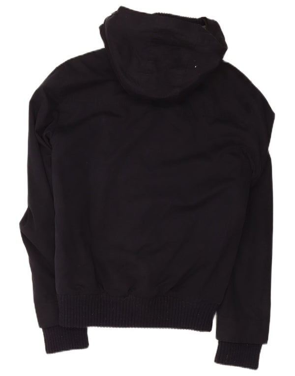 Giacca bomber con cappuccio da uomo Windbomber Superdry UK 36 Small Blu Navy