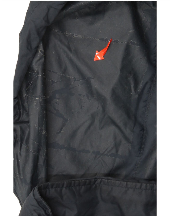 Giacca antipioggia da uomo con cappuccio K-WAY UK 38 Medium Blu Navy Poliammide