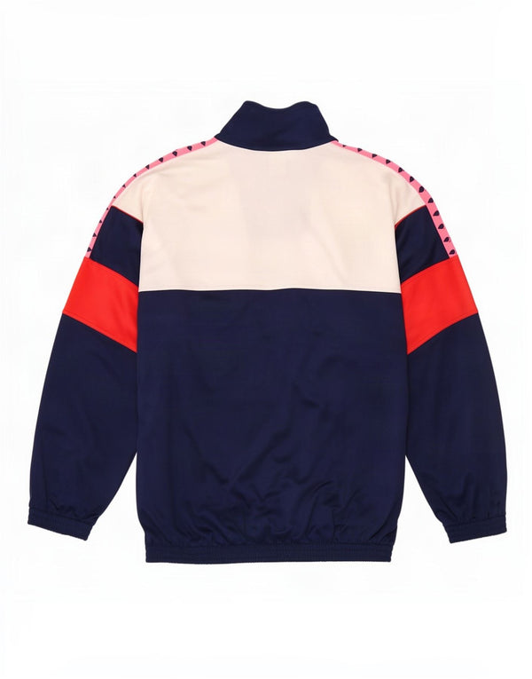 Giacca da ginnastica grafica da uomo Arena XL Colorblock blu navy