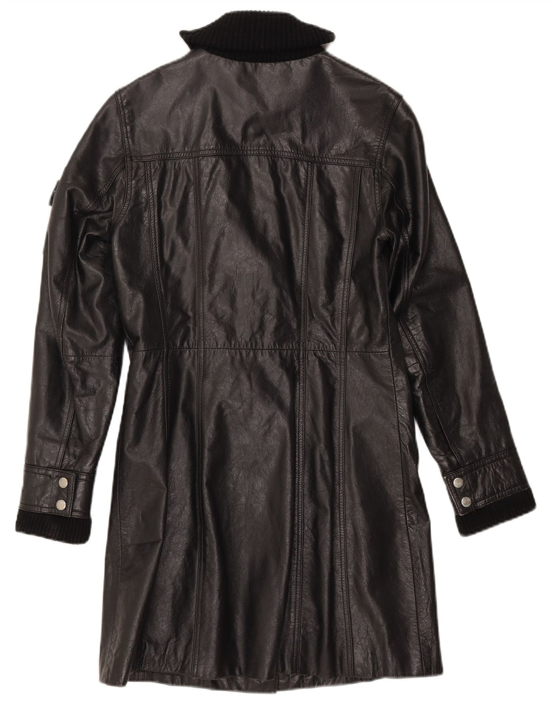 Cappotto in pelle da donna Gipsy UK 12 medio nero