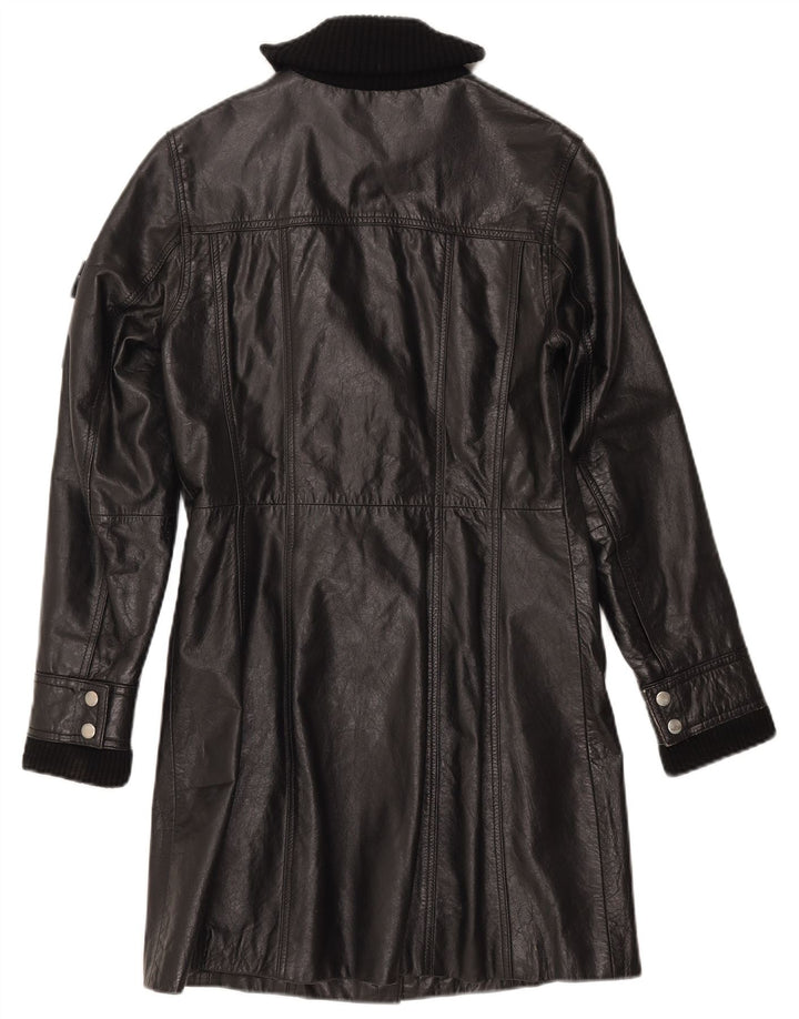 Cappotto in pelle da donna Gipsy UK 12 medio nero