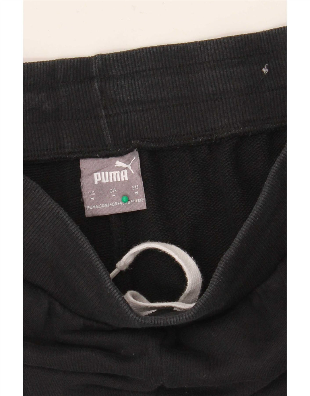 Pantaloni da tuta da uomo Puma Joggers Medium Black Colourblock Cotton