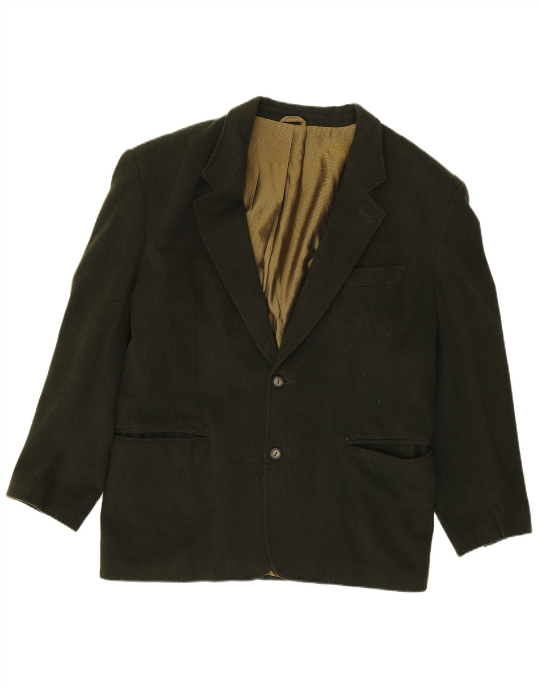 MARLBORO CLASSICS Giacca blazer da uomo a 2 bottoni EU 50 Large Green Wool