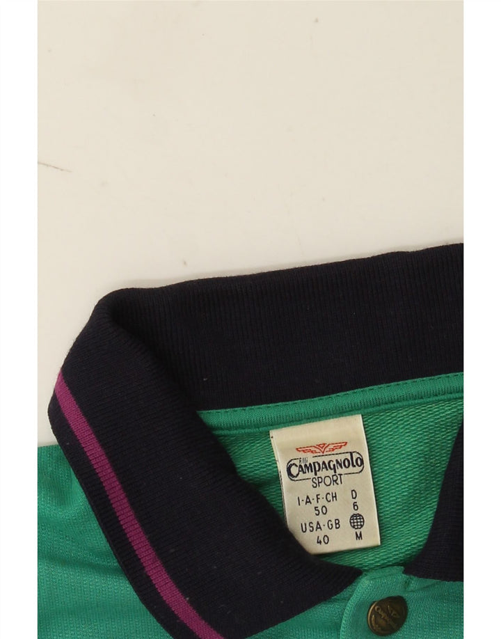 Felpa da uomo Campagnolo Jumper UK 40 Medium Turquoise Colourblock