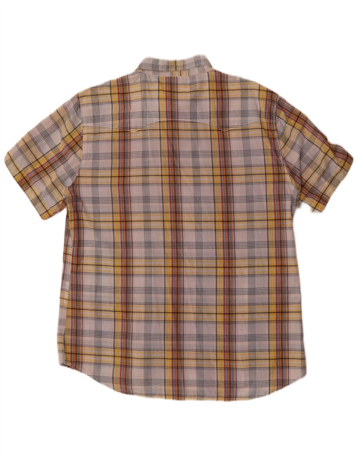 Camicia a maniche corte da uomo Levi's XL a quadri multicolore