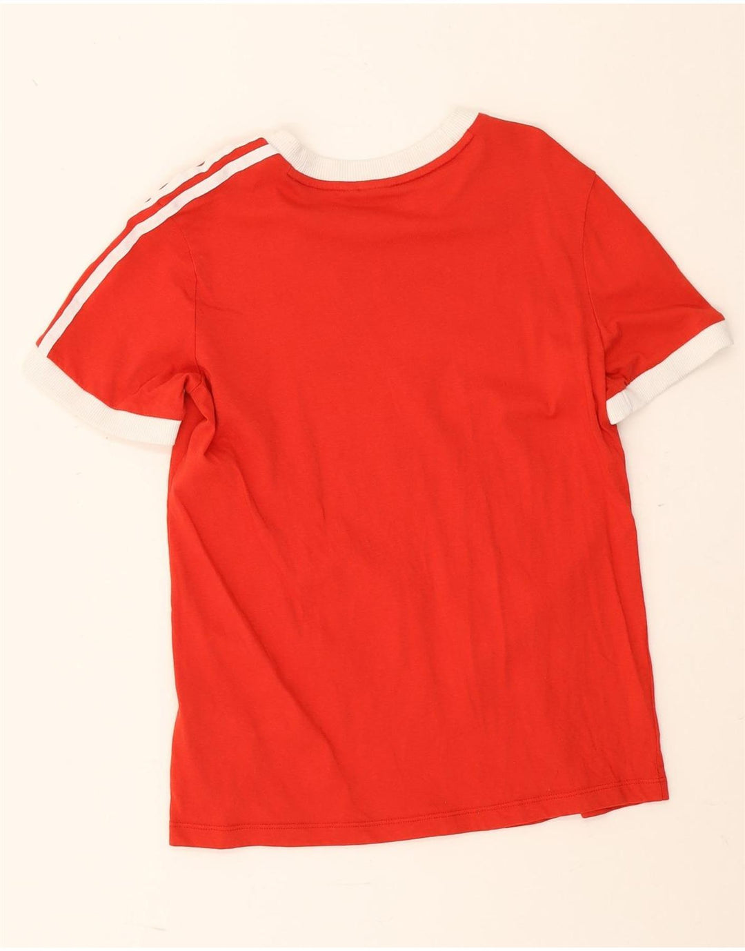 T-shirt da donna Adidas Top UK 12 rosso medio in cotone