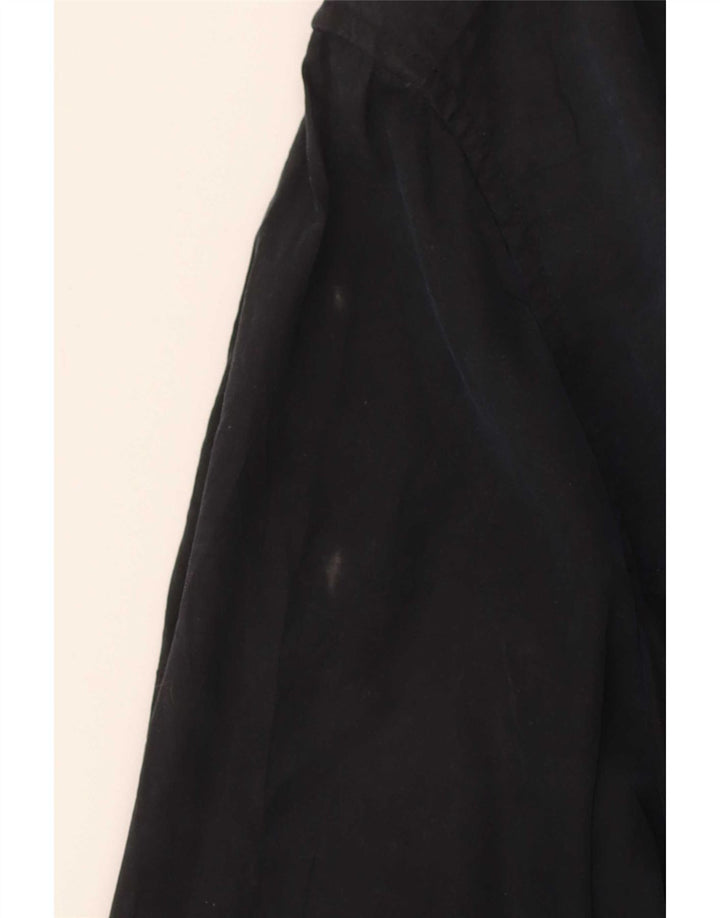 Giacca antipioggia da uomo Henry Cottons IT 50 Large in cotone blu navy