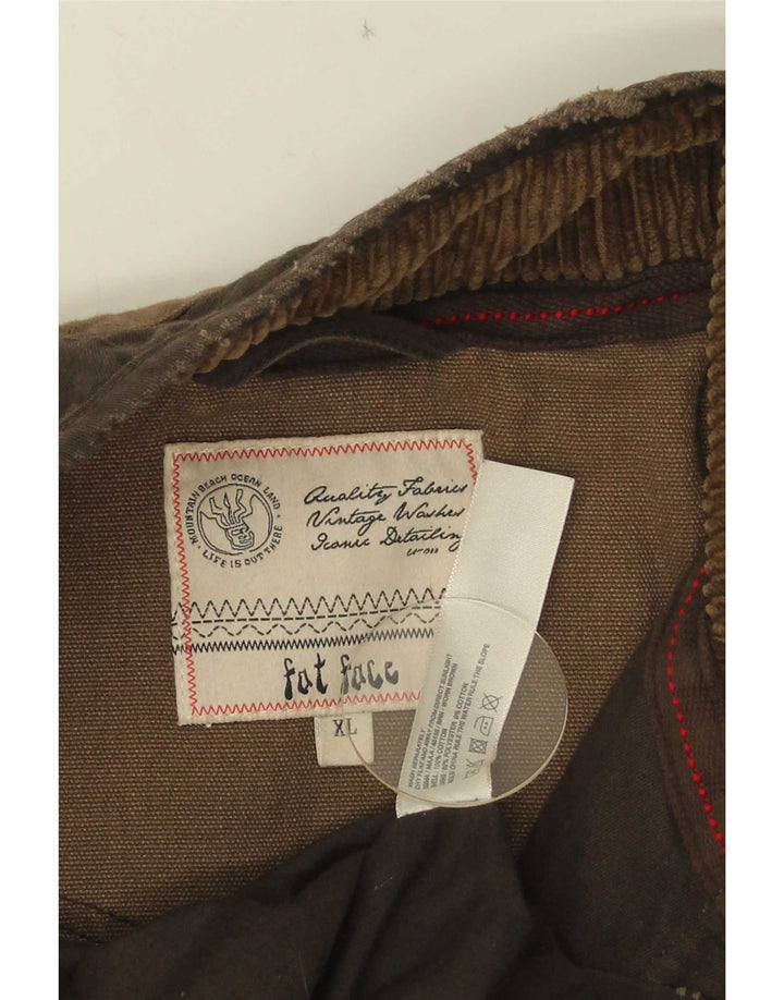 Giacca utility da uomo Fat Face UK 42 XL Cotone marrone
