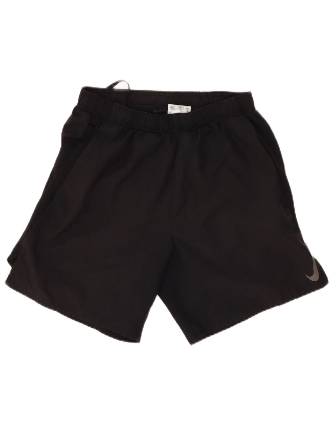 Pantaloncini sportivi NIKE Dri Fit da uomo piccoli in poliestere nero
