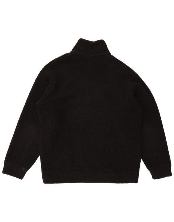 Maglione in pile da uomo North Sails con zip e collo piccolo in poliestere nero