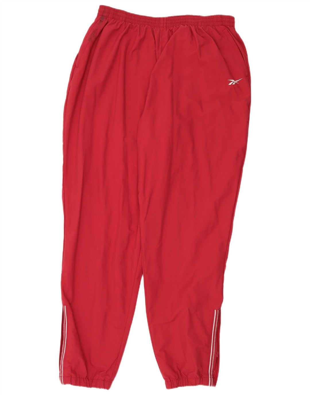 REEBOK Pantaloni da tuta da uomo Joggers 2XL Nylon rosso
