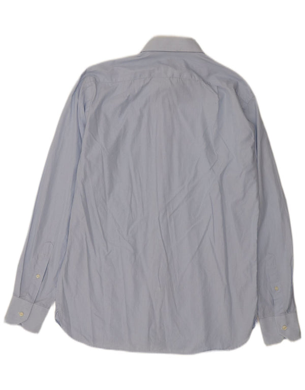 Camicia da uomo Boggi Milano taglia 38 15 1/2 cotone blu medio