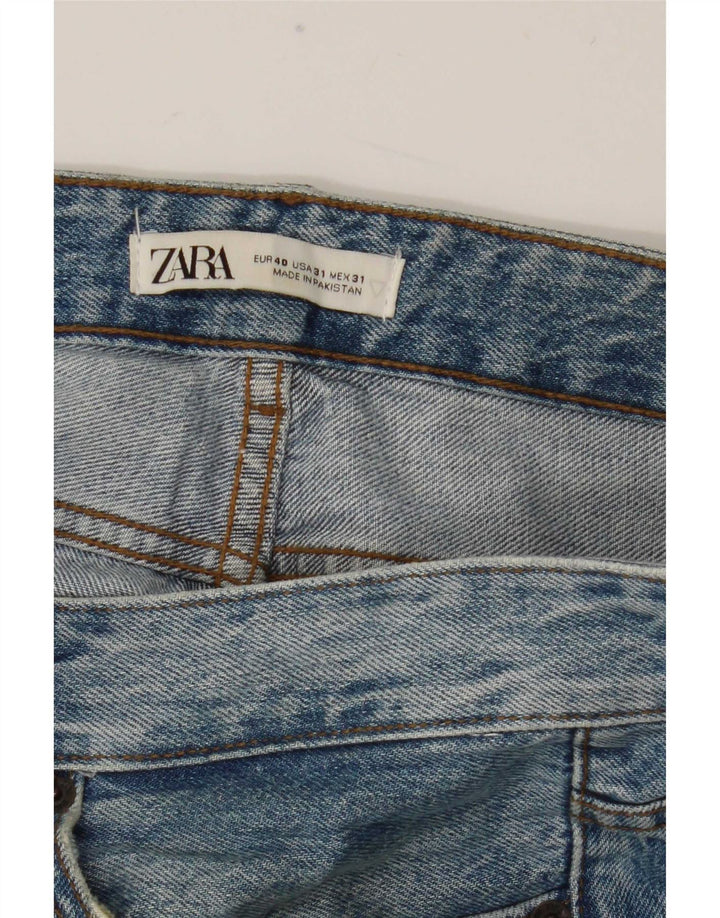 Jeans slim da uomo Zara EU 40 medio W31 L30 blu