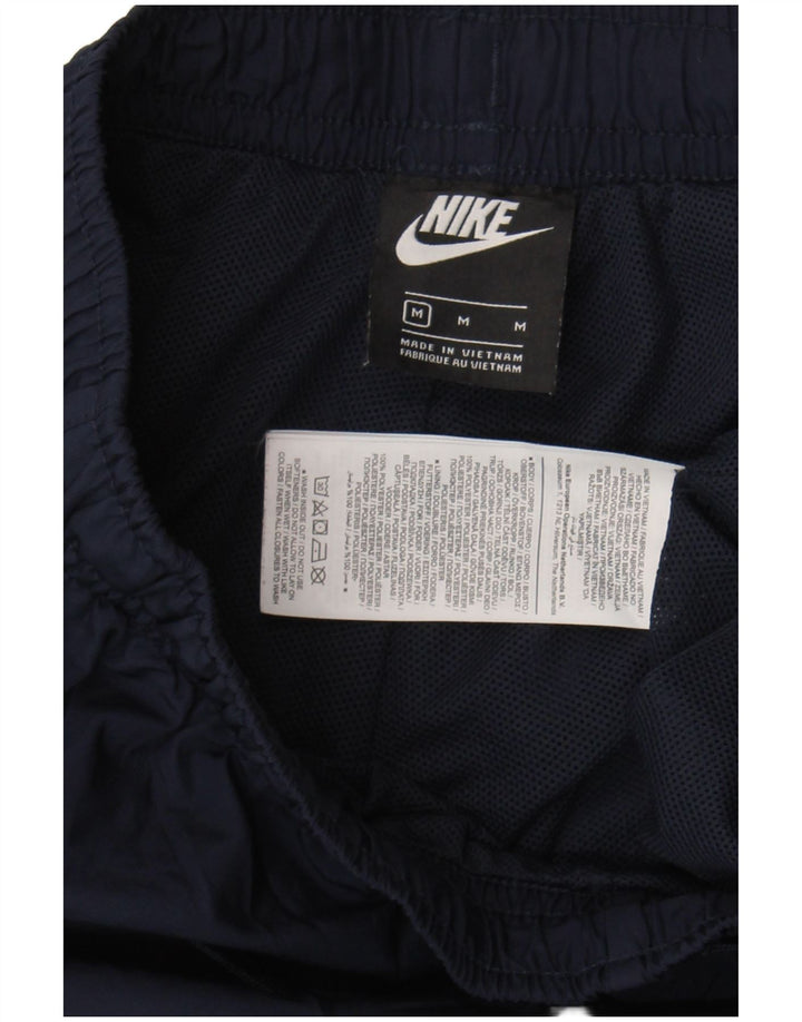 Pantaloni da tuta da uomo Nike Joggers medio poliestere blu navy
