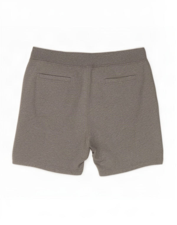 Crew Clothing Pantaloncini sportivi da uomo Grandi W34 Cotone chiazzato grigio
