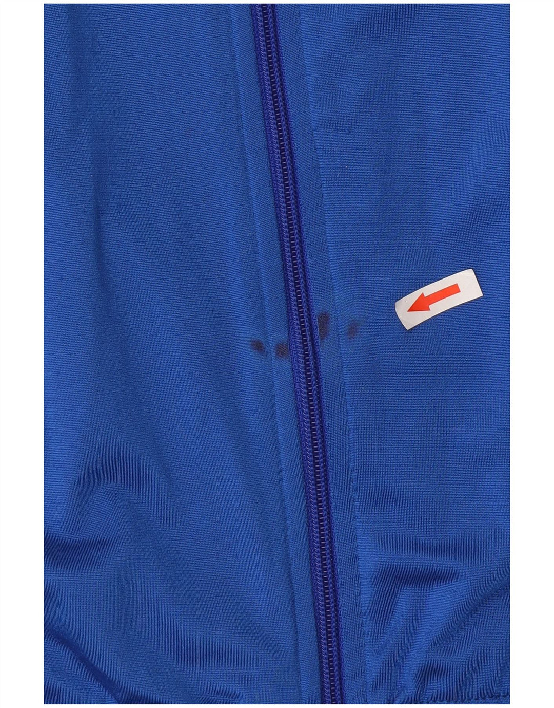 Giacca da tuta grafica da uomo Champion, grande, in poliestere color block blu